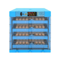 Fully automatic 256 capacity egg incubator farming equipment poultry chicken egg incubator