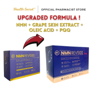 NMNREV500 Forte Premium Anti-Aging & Energy Supplement [Diformulasi di Switzerland | Ekstrak Kulit A