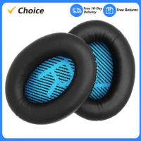Replacement Ear Pads Ear Cushions for Bose QuietComfort QC15 QC25 QC35 Over Ear Headphones Earmuff Cushion Protein Material