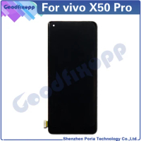 100% Test AAA For Vivo X50 Pro LCD Display Touch Screen Digitizer Assembly For For Vivo X50Pro V2005A
