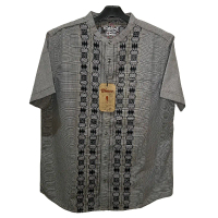 kemeja koko watchout/oxa original kemeja koko baju koko kemeja pria Pendek Muslim