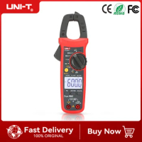 UNI-T UT201 UT202 UT202A UT203 UT204 Plus Clamp Meter Digital Tester Professional Voltmeter Pliers A