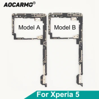 Aocarmo For Sony Xperia 5 / X5 J8210 J9210 Back Middle Frame Motherboard Holder Cover Rear Plate Antenna