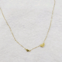 916 Gold LOVE necklace 41-46cm 3.04g