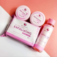Perfect Formula All-in-One Exfoliating Facial Set | Toner + Soap + Exfoliating Cream + Sun Shield Cr