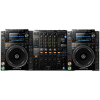 Pioneer 2x CDJ-2000NXS2 disc player + 1x DJM-900NXS2 DJ Turntable Mix club set