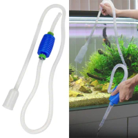 Aquarium Cleaning Tools Fish Tank Cleaning Tools Algae Scrapers Set Cleaner Siphon Vacuum For Water And Sand Clean Accessories