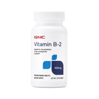 GNC 維他命B-2 100毫克 100片（維生素B2）(EXP 2029年)  