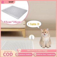 Anti Cat Mat Duri Plastik Tikar Duri Pengusir Kucing Matras Paku Anti Kucing Untuk Rumah 42x34cm