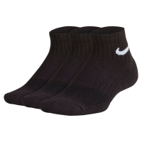 Nike 襪子 Performance 黑 男女款 短襪 3雙入 厚底 運動 SX6844-010