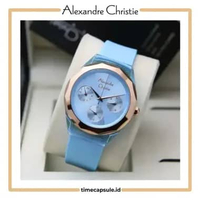 Jam Tangan Wanita ALEXANDRE CHRISTIE Original AC 2808 BF Garansi Resmi 1 Tahun LIGHT BLUE