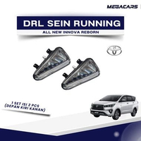 Megacars Lampu Mobil DRL Turn Signal Sequential Innova Reborn Lampu Sein Running DRL