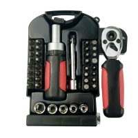 40pc短柄工具組套stubby set 棘輪板手活動扳手維修工具