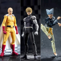 In Stock Myth Cloth Fighter GT One Punch Man Saitama Saitama Genos Wolf PVC Action Figure Toy Collection Gift