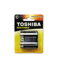 【TOSHIBA 東芝】鹼性2號電池 2入