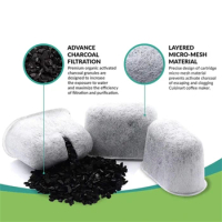 Water Filter Replacement Activated Charcoal Material for Cuisinart Coffee Maker