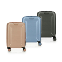 【AMERICAN TOURISTER 美國旅行者】20吋 ROBOTECH 輕量PC防盜拉鍊耐衝擊行李箱/旅行箱/登機箱(多色可選)