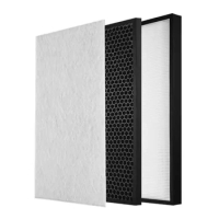 Replacement HEPA and Active Carbon Filter F-ZXFP35X F-ZXFD35X for Panasonic F-PXF35A F-VXF35A F-VXF35R F-PMF35A Air Purifier