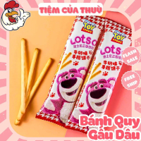 [Hàng hot trend] Bánh Quy Que Gấu Dâu Losto, Bánh Quy Gấu Losto, Bánh Quy Ngón Tay, Bánh Quy Đũa (Qu