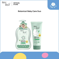 BZU BZU Botanical Baby Care Duo (Botanical Head-to-Toe Baby Wash 600ml + Botanical Baby Lotion 200ml