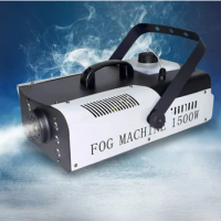 Party wedding stage equipment smoke machine 1500w low fog machine for wedding smoke machine with remote control
