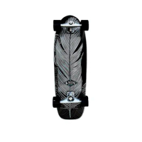 Surf Land Skateboard CX4 CX7 Maple Single Kick Carving Cruiser Skate Board Longboard
