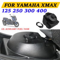 For XMAX125 Auxiliary Tank Gas Petrol Fuel Tank For YAMAHA XMAX250 XMAX300 XMAX400 XMAX 125 X-MAX Motorcycle Travel Accessories