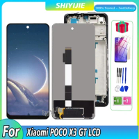 Original LCD For Xiaomi POCO X3 GT Display Touch Screen Digitizer For POCO X3GT Replacement LCD Parts 21061110AG Display