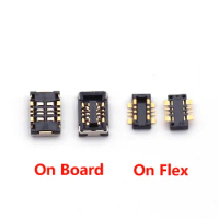 2Pcs Inner Battery Flex Cable Holder FPC Connector Plug For Samsung Galaxy A72 A725 A726 A32 A325 A326 A42 A426 A525 A52 A526