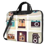 Retro Camera Laptop Bag personality Fashion Waterproof Briefcase Bag 13 14 15 Fashion For Macbook Air Acer Dell Computer Pouch
