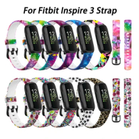 For Fitbit Inspire 3 Strap Silicone Wristband For Fitbit Inspire 3 Smart Watch Bracelet Watchband For Inspire3 Correa (No Watch）