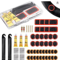 Cold Patch Tire Repair Kit Tire Quick Repair No Glue Tool Box Tire Lever Bicycle Tire Repair Tool Se