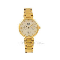 Jam Tangan Alba Wanita AP6534 Gold Original Garansi Resmi