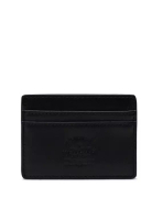 Herschel Herschel Charlie Leather Rfid Black Wallet