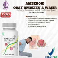 TCM Fitofarmaka Herb Vitamin Cina Original Amberoid Obat Ambeien untuk Wasir Ambeien Stadium 4 Bisul