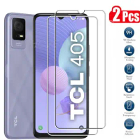 Tempered Glass FOR TCL 405 408 40R 5G 6.6" Protective Film Explosion-proof Screen Protector On TCL T506D T507D1 TCL408 Glass