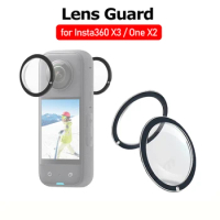 Lens Guard for Insta360 X3 One X2 Accessories Lens Protector Cover for Insta 360 X3 X2 Anti-Scratch Ultra HD Protective Guard