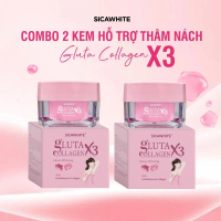 Combo 2 Hũ- Kem Hỗ Trợ Mờ Thâm- Gluta X3 ( 10gr x2)