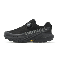 Merrell 越野跑鞋 Agility Peak 5 Boa GTX 男鞋 黑 防水 襪套 旋鈕 郊山 運動鞋 ML068213