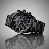 【CITIZEN 星辰】GENTS系列 HAKUTO-R 電波對時 鈦金屬光動能腕錶 新年(AT8287-62E 禮物)