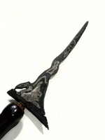 Keris Sepuh Nogo Sungkem Pamor Pulo Tirto Warangka Gayaman Solo Kayu Timoho