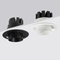 LED focus spotlights embedded downlights anti-glare adjustable Angle living room shopping mall COB ceiling lights