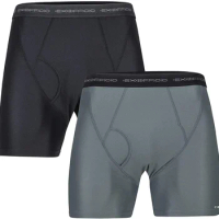 ExOfficio Men's Boxer Brief 2 Pack Men Sports Mesh Boxer Quick Drying Lightweight Breathable Outdoor Men Underwear USA Size