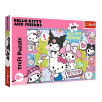 TREFL 300 Piece Jigsaw Puzzle - Crazy trio / Hello Kitty จิ๊กซอว์เด็ก 8 ปี+