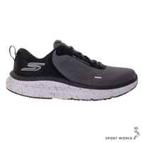 Skechers 慢跑鞋 男鞋 防水 GO RUN PURE 4 黑灰【運動世界】246097BKGY