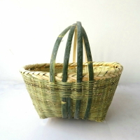 竹制品 竹編 手工 家用 小竹籃子 廚房用品竹編籃農家竹筐手提藍