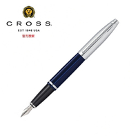 CROSS 凱樂系列 鋼筆 亮鉻藍桿 AT0116-3MS