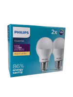 หลอดไฟ LED แพ็คคู่ รุ่น ESS 11W Warm White สีขาว