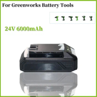 100% Brand New Li-ion Rechargeable Battery Replacement 24V 6.0Ah For Greenworks Power Tools