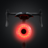 山地公路自行車燈車尾燈USB充電燈 坐桿安裝車燈警示燈騎行裝備